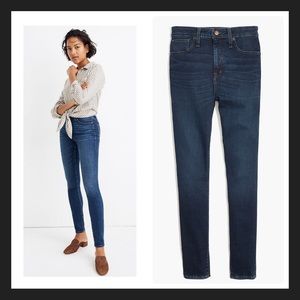 Madewell Curvy High-Rise Skinny Jeans in Hayes Wash